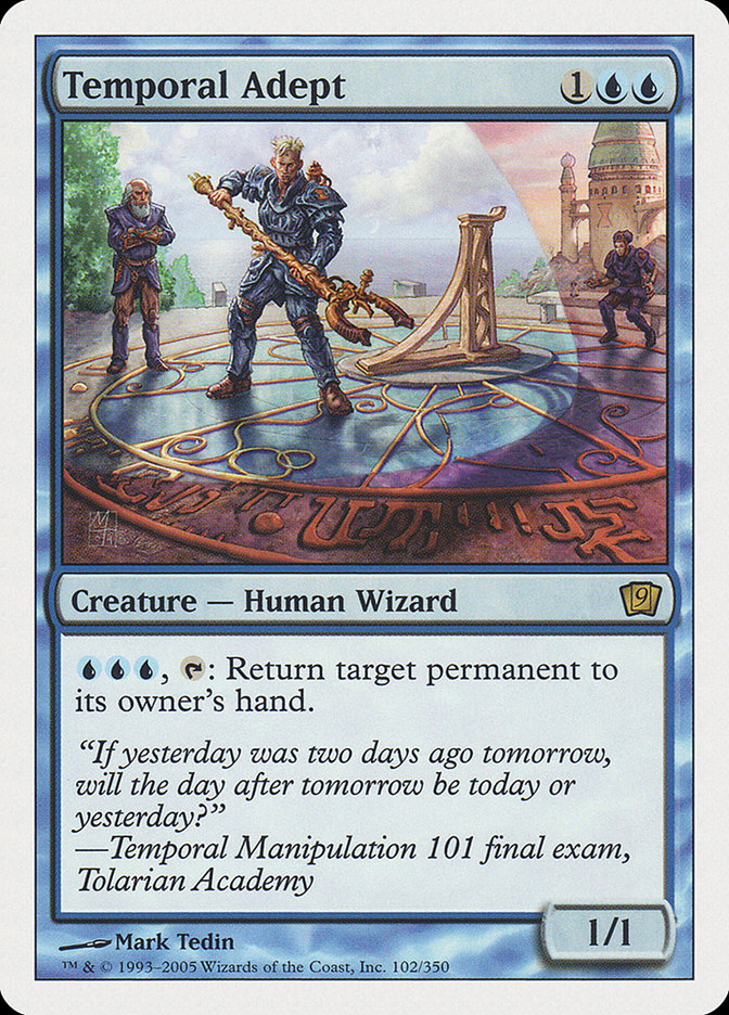 Temporal Adept [Ninth Edition] | Lots Moore NSW