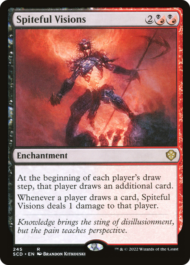 Spiteful Visions [Starter Commander Decks] | Lots Moore NSW
