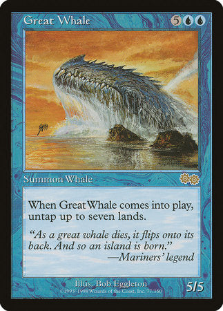 Great Whale [Urza's Saga] | Lots Moore NSW