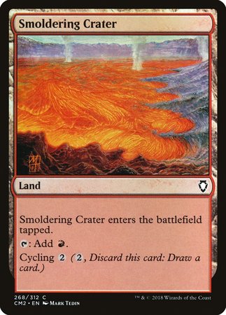 Smoldering Crater [Commander Anthology Volume II] | Lots Moore NSW