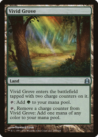 Vivid Grove [Commander 2011] | Lots Moore NSW