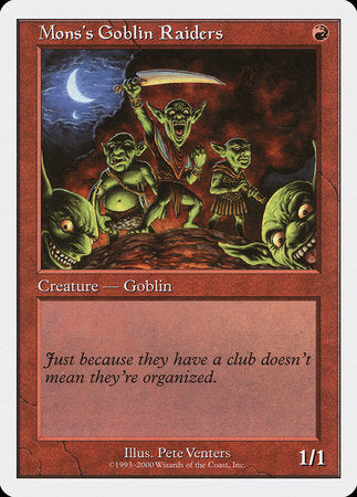 Mons's Goblin Raiders [Starter 2000] | Lots Moore NSW