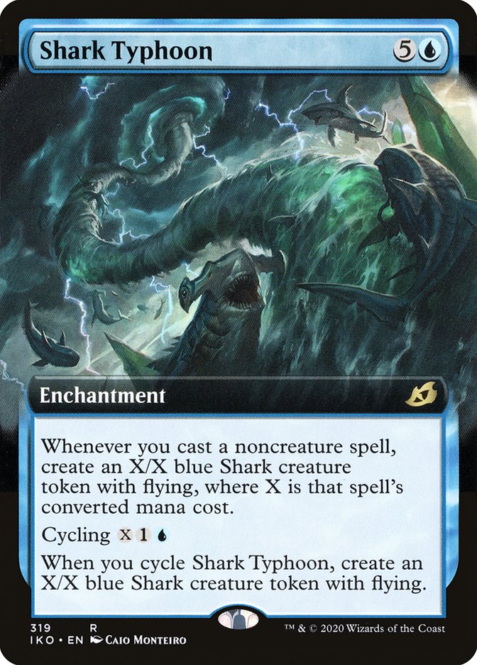 Shark Typhoon (Extended Art) [Ikoria: Lair of Behemoths] | Lots Moore NSW