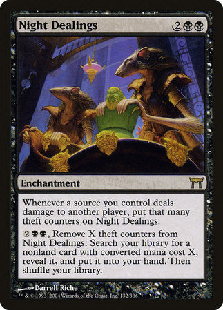 Night Dealings [Champions of Kamigawa] | Lots Moore NSW