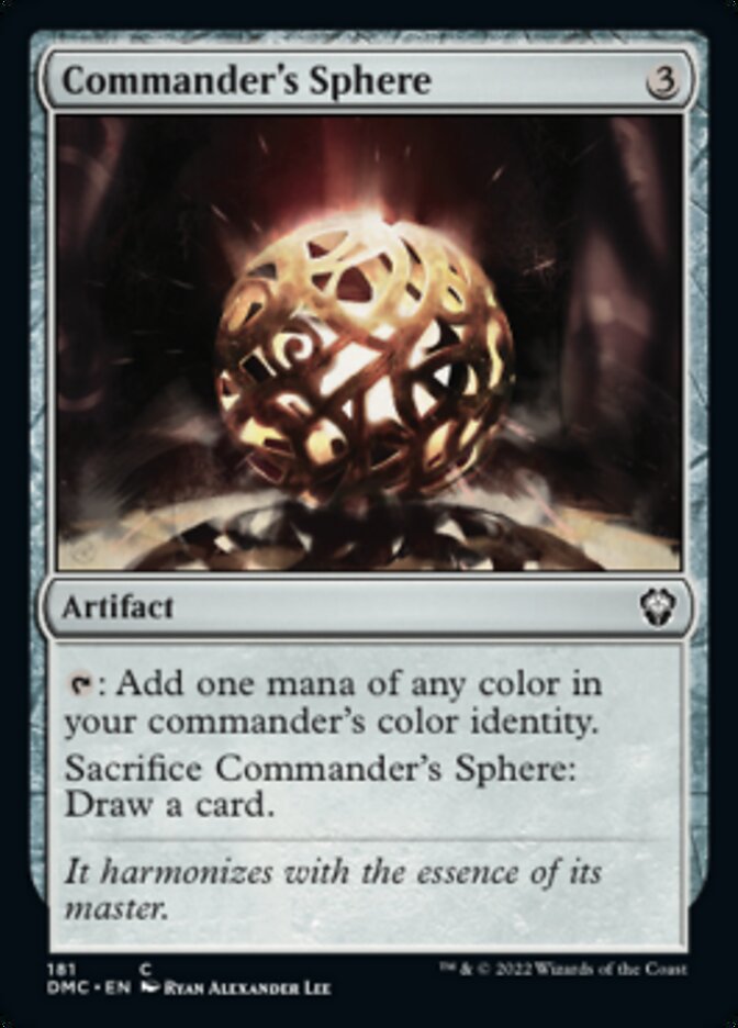 Commander's Sphere [Dominaria United Commander] | Lots Moore NSW