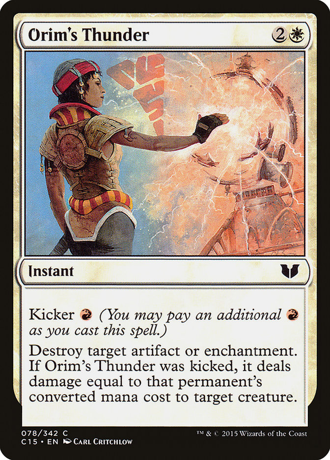 Orim's Thunder [Commander 2015] | Lots Moore NSW