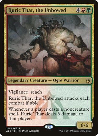 Ruric Thar, the Unbowed [Masters 25] | Lots Moore NSW