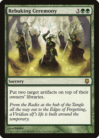 Rebuking Ceremony [Darksteel] | Lots Moore NSW