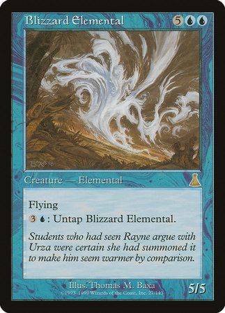 Blizzard Elemental [Urza's Destiny] | Lots Moore NSW