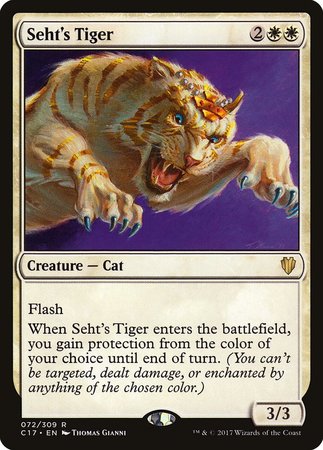 Seht's Tiger [Commander 2017] | Lots Moore NSW