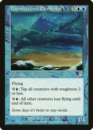 Thundercloud Elemental [Scourge] | Lots Moore NSW