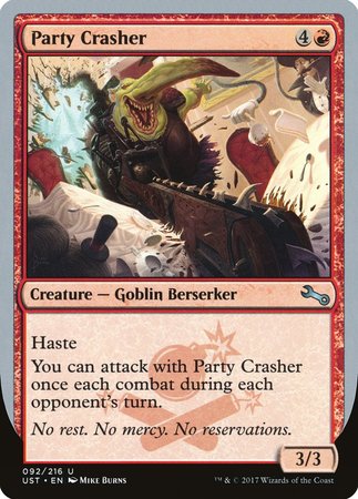 Party Crasher [Unstable] | Lots Moore NSW