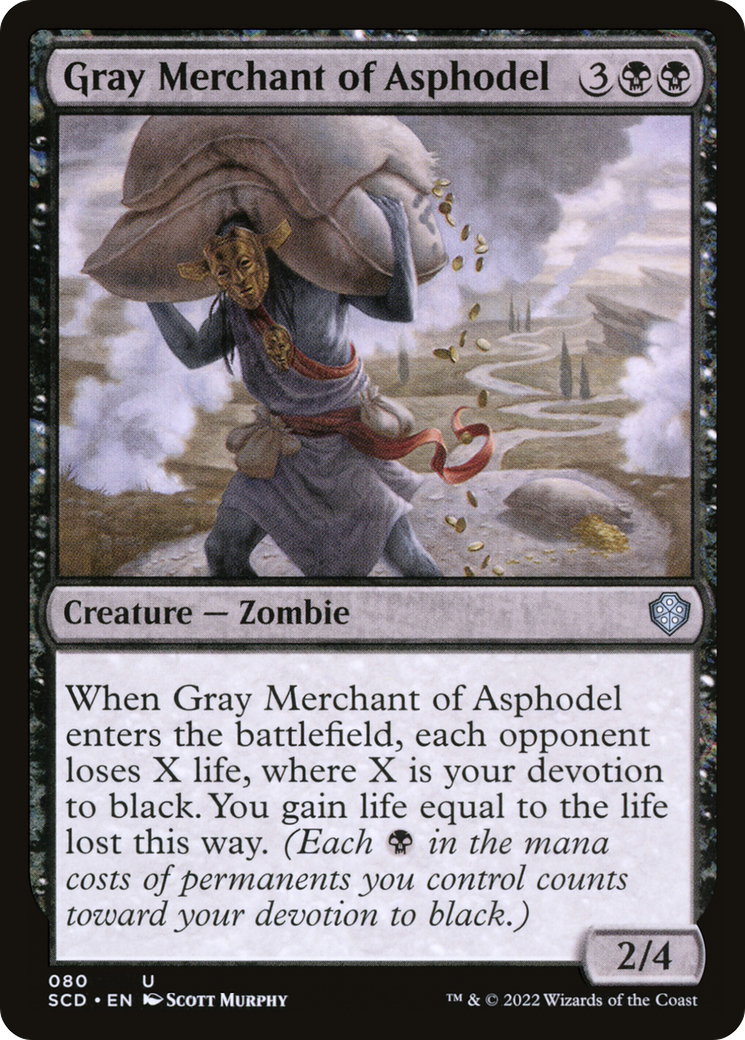 Gray Merchant of Asphodel [Starter Commander Decks] | Lots Moore NSW
