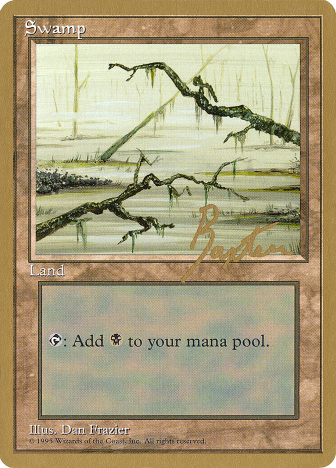 Swamp (gb371) (George Baxter) [Pro Tour Collector Set] | Lots Moore NSW