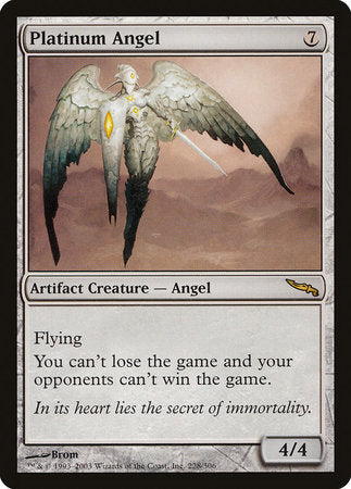 Platinum Angel [Mirrodin] | Lots Moore NSW