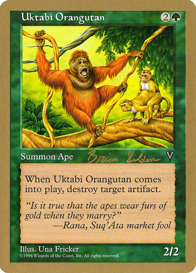 Uktabi Orangutan (Brian Selden) [World Championship Decks 1998] | Lots Moore NSW