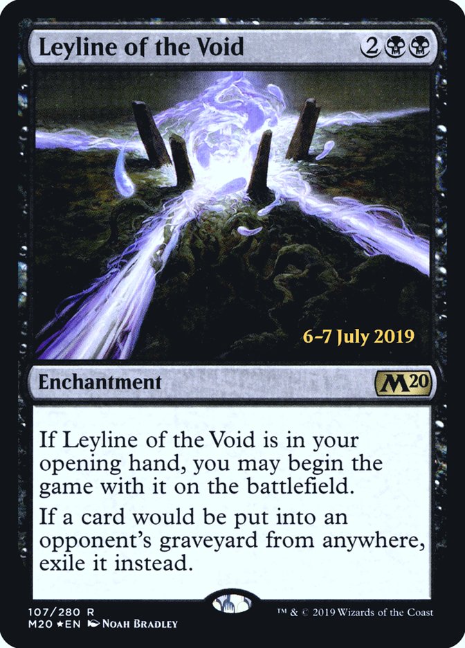 Leyline of the Void  [Core Set 2020 Prerelease Promos] | Lots Moore NSW