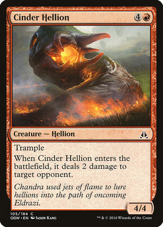 Cinder Hellion [Oath of the Gatewatch] | Lots Moore NSW