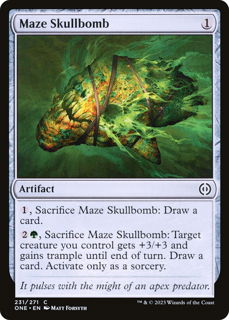 Maze Skullbomb [Phyrexia: All Will Be One] | Lots Moore NSW