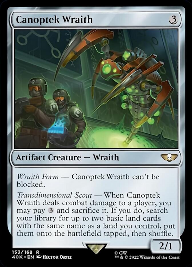 Canoptek Wraith (Surge Foil) [Warhammer 40,000] | Lots Moore NSW