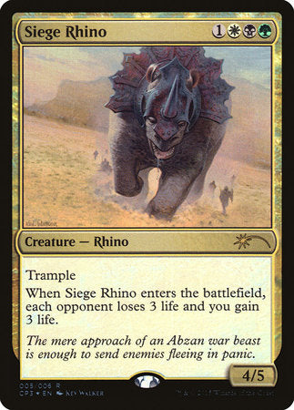 Siege Rhino [Magic Origins Clash Pack] | Lots Moore NSW