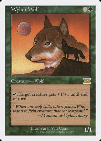 Wyluli Wolf [Classic Sixth Edition] | Lots Moore NSW