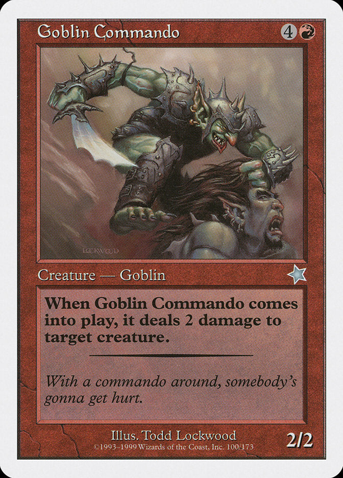 Goblin Commando [Starter 1999] | Lots Moore NSW