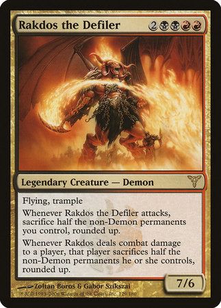 Rakdos the Defiler [Dissension] | Lots Moore NSW