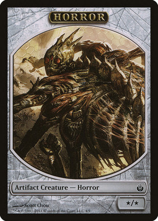 Horror Token [Mirrodin Besieged Tokens] | Lots Moore NSW