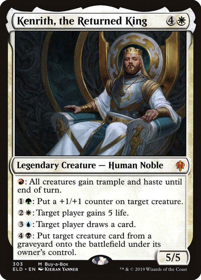 Kenrith, the Returned King (Buy-A-Box) [Throne of Eldraine Promos] | Lots Moore NSW