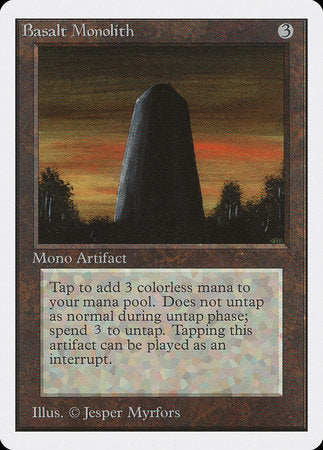 Basalt Monolith [Unlimited Edition] | Lots Moore NSW