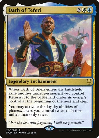 Oath of Teferi [Dominaria] | Lots Moore NSW