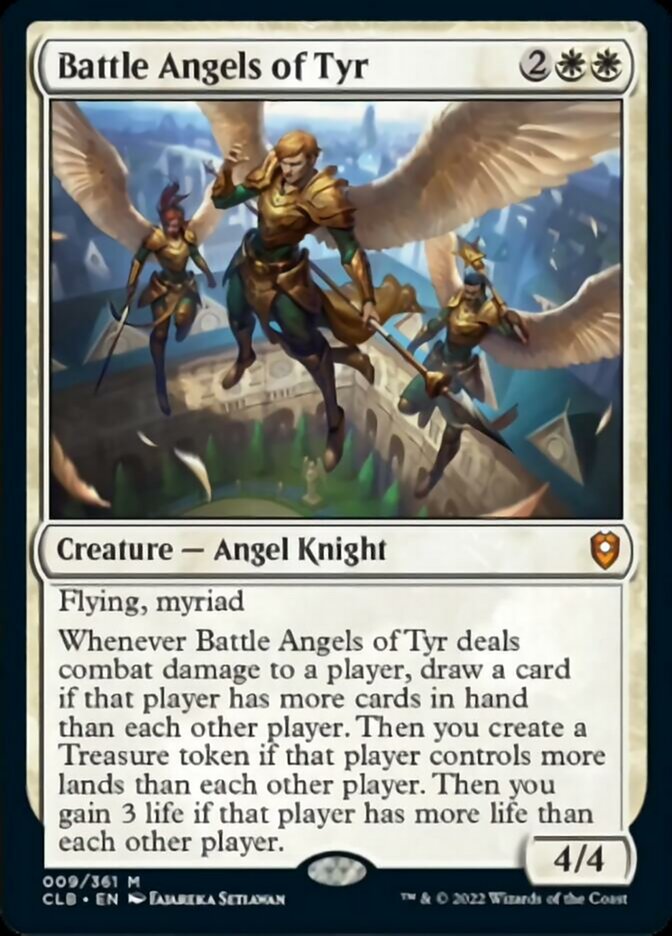 Battle Angels of Tyr [Commander Legends: Battle for Baldur's Gate] | Lots Moore NSW