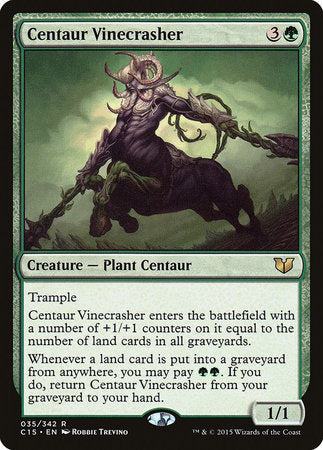 Centaur Vinecrasher [Commander 2015] | Lots Moore NSW