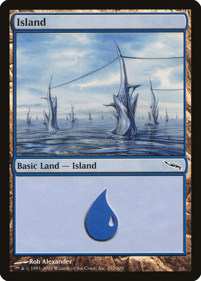 Island (292) [Mirrodin] | Lots Moore NSW