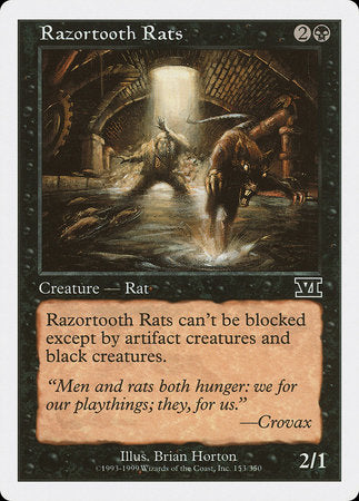 Razortooth Rats [Classic Sixth Edition] | Lots Moore NSW