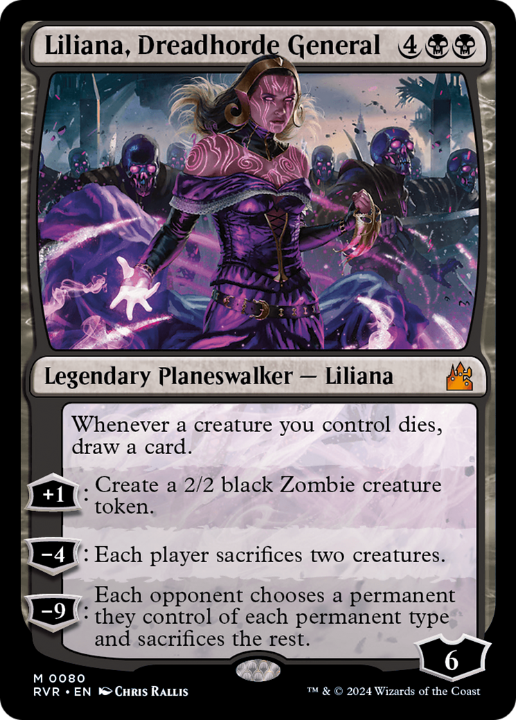 Liliana, Dreadhorde General [Ravnica Remastered] | Lots Moore NSW