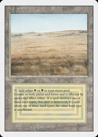 Savannah [Revised Edition] | Lots Moore NSW