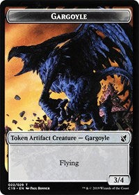 Gargoyle // Egg Double-sided Token [Commander 2019 Tokens] | Lots Moore NSW