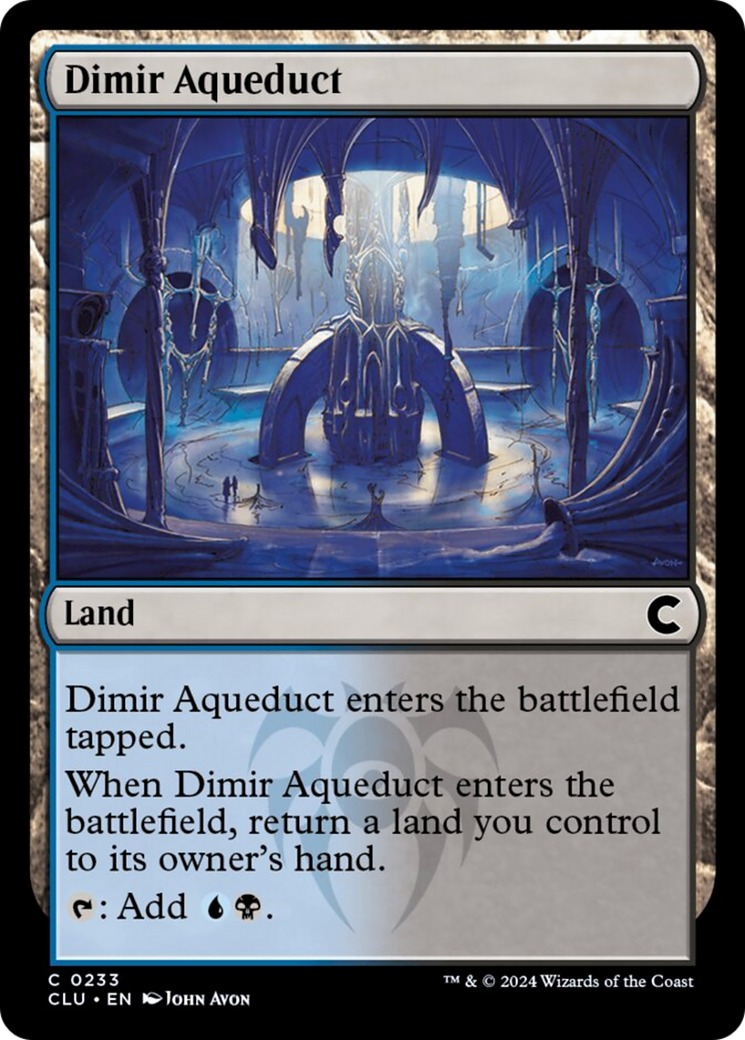 Dimir Aqueduct [Ravnica: Clue Edition] | Lots Moore NSW