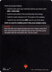 Vampire Wedding Planner (Magic Minigame) [Innistrad: Crimson Vow Minigame] | Lots Moore NSW