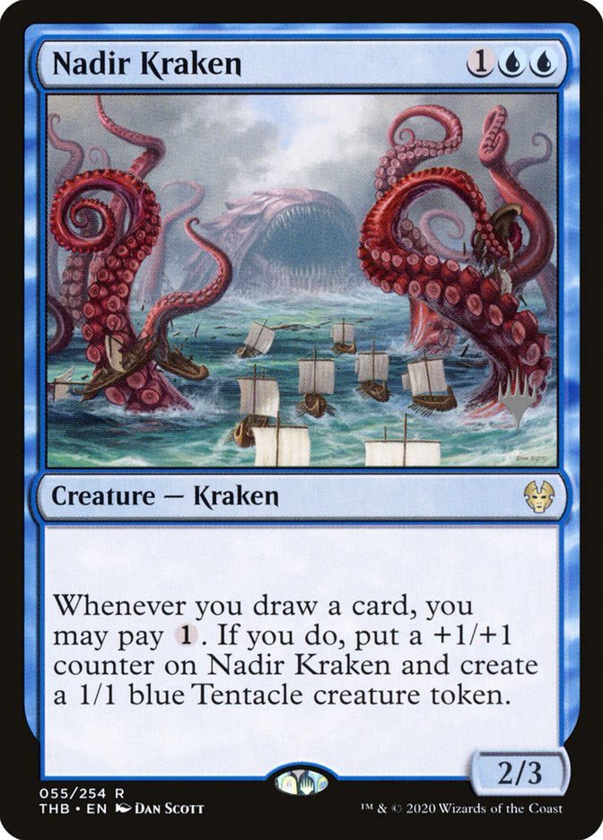 Nadir Kraken (Promo Pack) [Theros Beyond Death Promos] | Lots Moore NSW