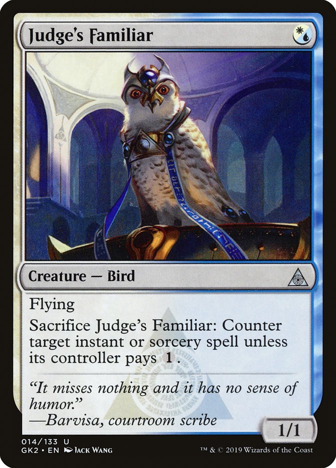 Judge's Familiar [Ravnica Allegiance Guild Kit] | Lots Moore NSW