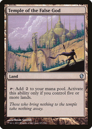 Temple of the False God [Commander 2013] | Lots Moore NSW