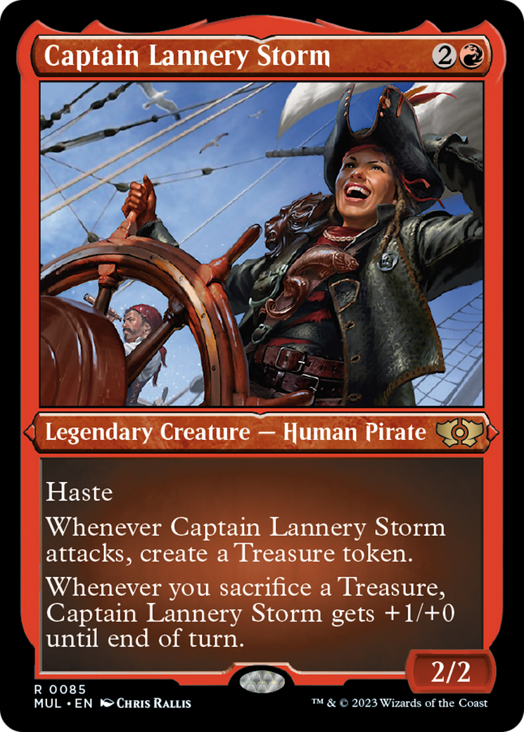 Captain Lannery Storm (Foil Etched) [Multiverse Legends] | Lots Moore NSW