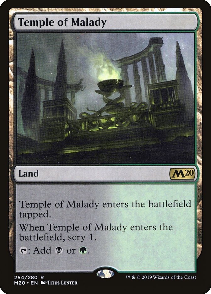 Temple of Malady [Core Set 2020] | Lots Moore NSW