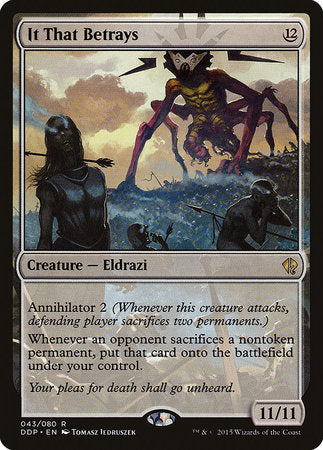 It That Betrays [Duel Decks: Zendikar vs. Eldrazi] | Lots Moore NSW
