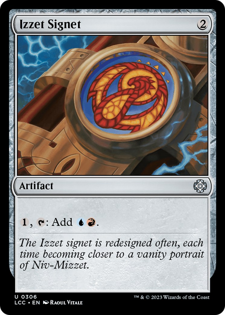 Izzet Signet [The Lost Caverns of Ixalan Commander] | Lots Moore NSW