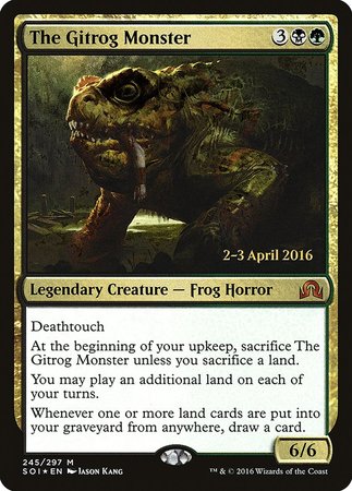 The Gitrog Monster [Shadows over Innistrad Promos] | Lots Moore NSW