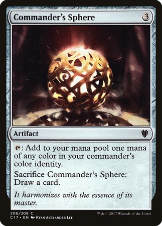 Commander's Sphere [Commander 2017] | Lots Moore NSW